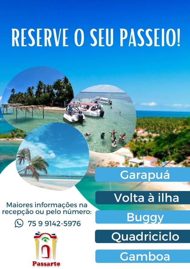 Hotel Pousada Passarte - Biquinha Morro de São Paulo Esterno foto